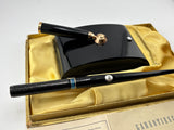 Montblanc Desk Pen Black  complete box and paper - Wonderful !!