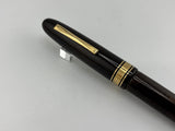 OMAS Largest Size Ogiva AM87 Olive Brown Briarwood Fountain Pen - Medium 18kt Gold Nib