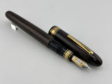 OMAS Largest Size Ogiva AM87 Olive Brown Briarwood Fountain Pen - Medium 18kt Gold Nib