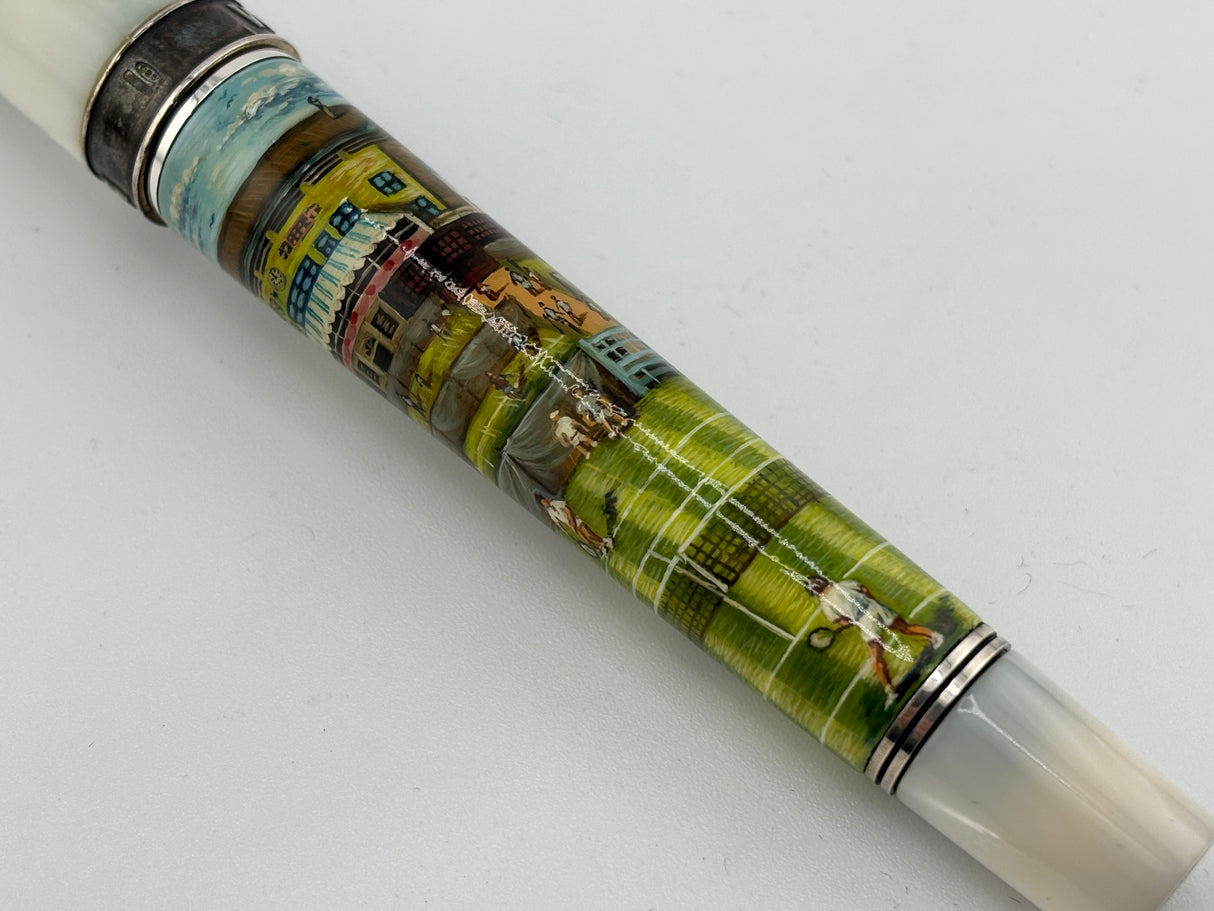 Krone Wimbledon Limited Edition Fountain Pen  #012/388 - Medium 18kt Gold Nib