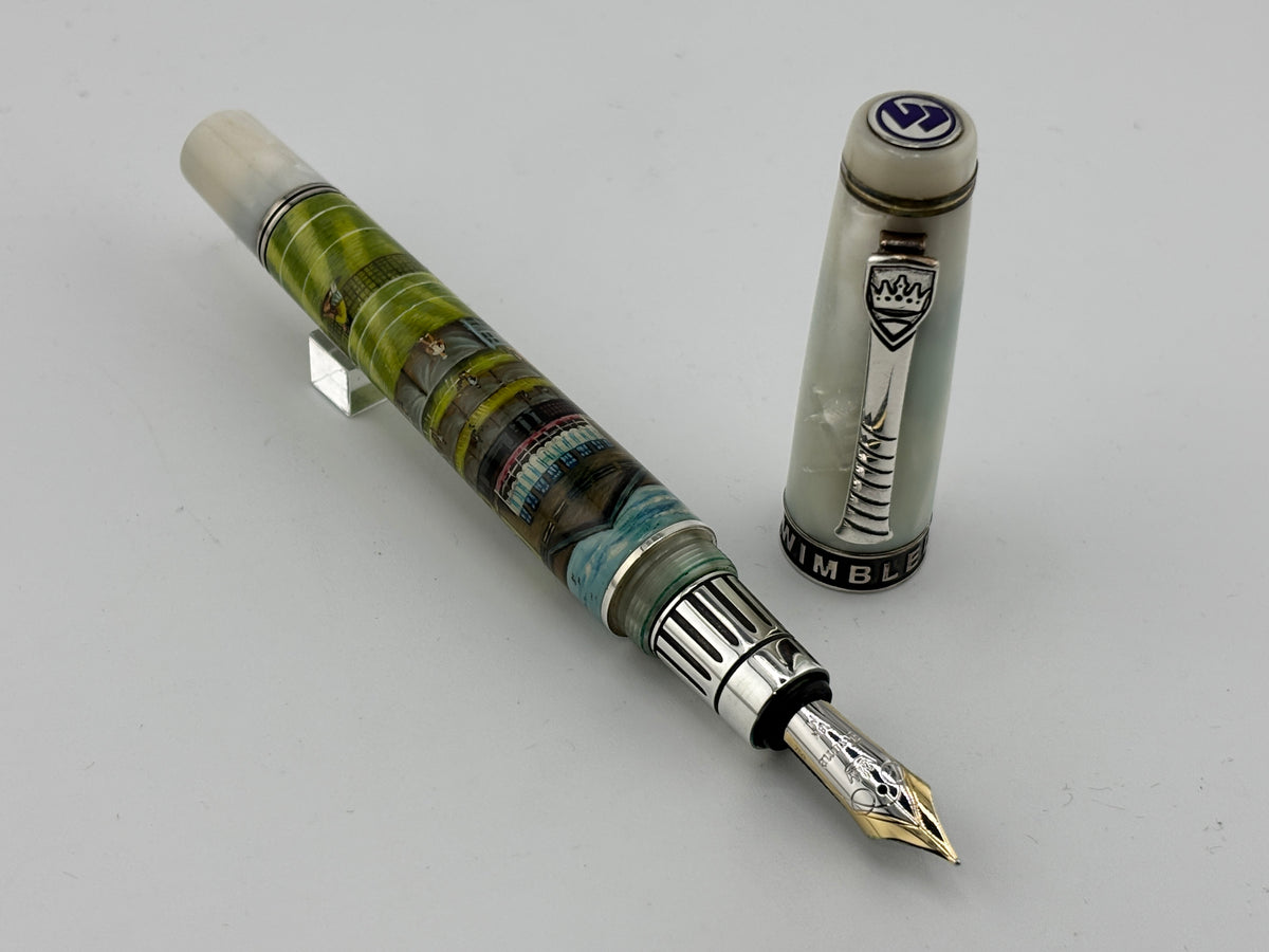 Krone Wimbledon Limited Edition Fountain Pen  #012/388 - Medium 18kt Gold Nib
