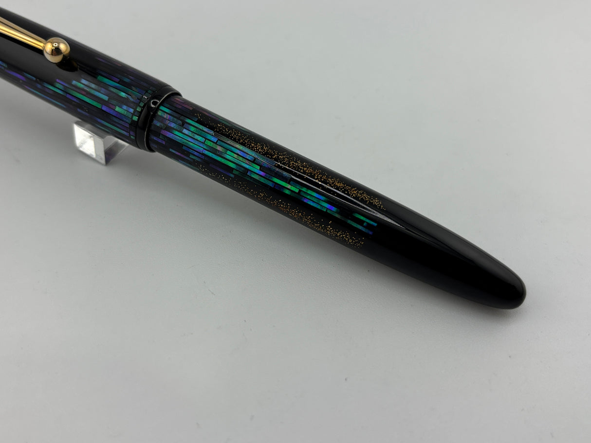 Namiki Yukari Raden Nightline Maki-e Fountain Pen - Broad 18kt Gold Nib - THE ORIGINAL!!