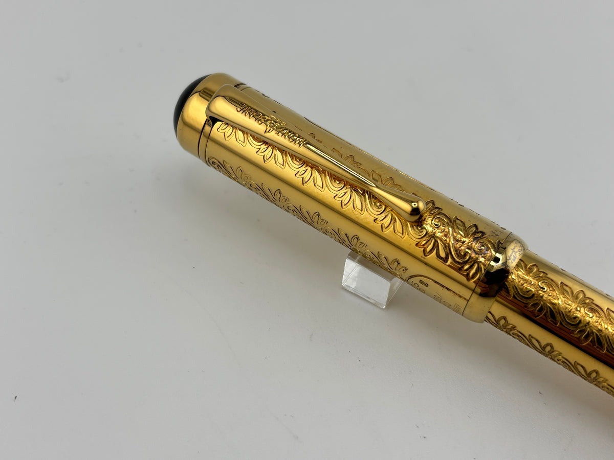 Montblanc Louis XIV Patron of the Arts Limited Edition Fountain Pen - Medium 18kt Gold Nib