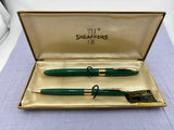 Sheaffer Snorkel set Grey  - New old stock and boxed
