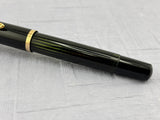 Pelikan 400 fully green barrel striped Gunter Wagner