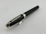 S.T. Dupont Orpheo Extra Large Black Laque de Chine  Fountain Pen  - Medium 18kt Gold Nib
