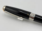 S.T. Dupont Orpheo Extra Large Black Laque de Chine  Fountain Pen  - Medium 18kt Gold Nib