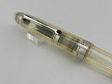 OMAS "Vision" Ogiva Transparent Fluted Demonstrator Fountain Pen - Medium 18kt Gold Nib