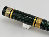 Visconti/Rebecca Moss Visconti Rebecca Moss "New York" Green (Wall Street) Celluloid Limited Edition Fountain Pen - Visconti Fine 18kt Gold Nib