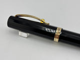 Omas "THE PARAGON" Oversized Black Fountain Pen - Medium 18kt Gold Nib