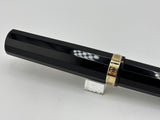 Omas "THE PARAGON" Oversized Black Fountain Pen - Medium 18kt Gold Nib