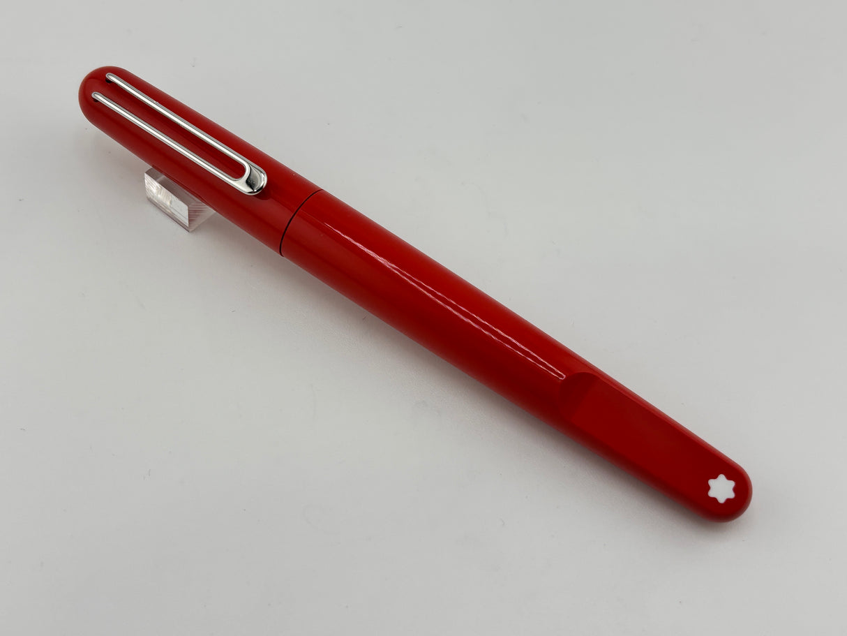 Montblanc Marc Newsom M ULTRA RED  Special Edition Fountain Pen - Medium 14kt Gold Nib