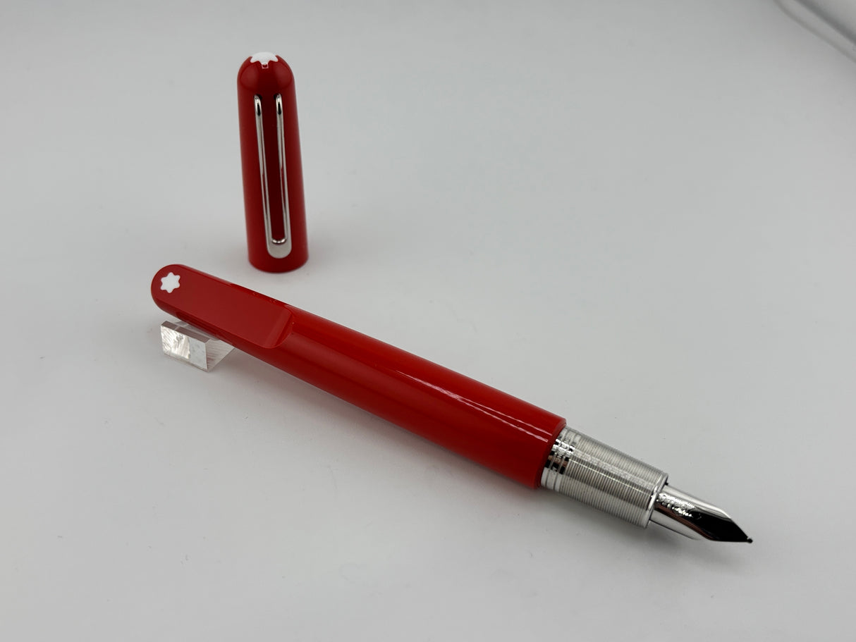 Montblanc Marc Newsom M ULTRA RED  Special Edition Fountain Pen - Medium 14kt Gold Nib
