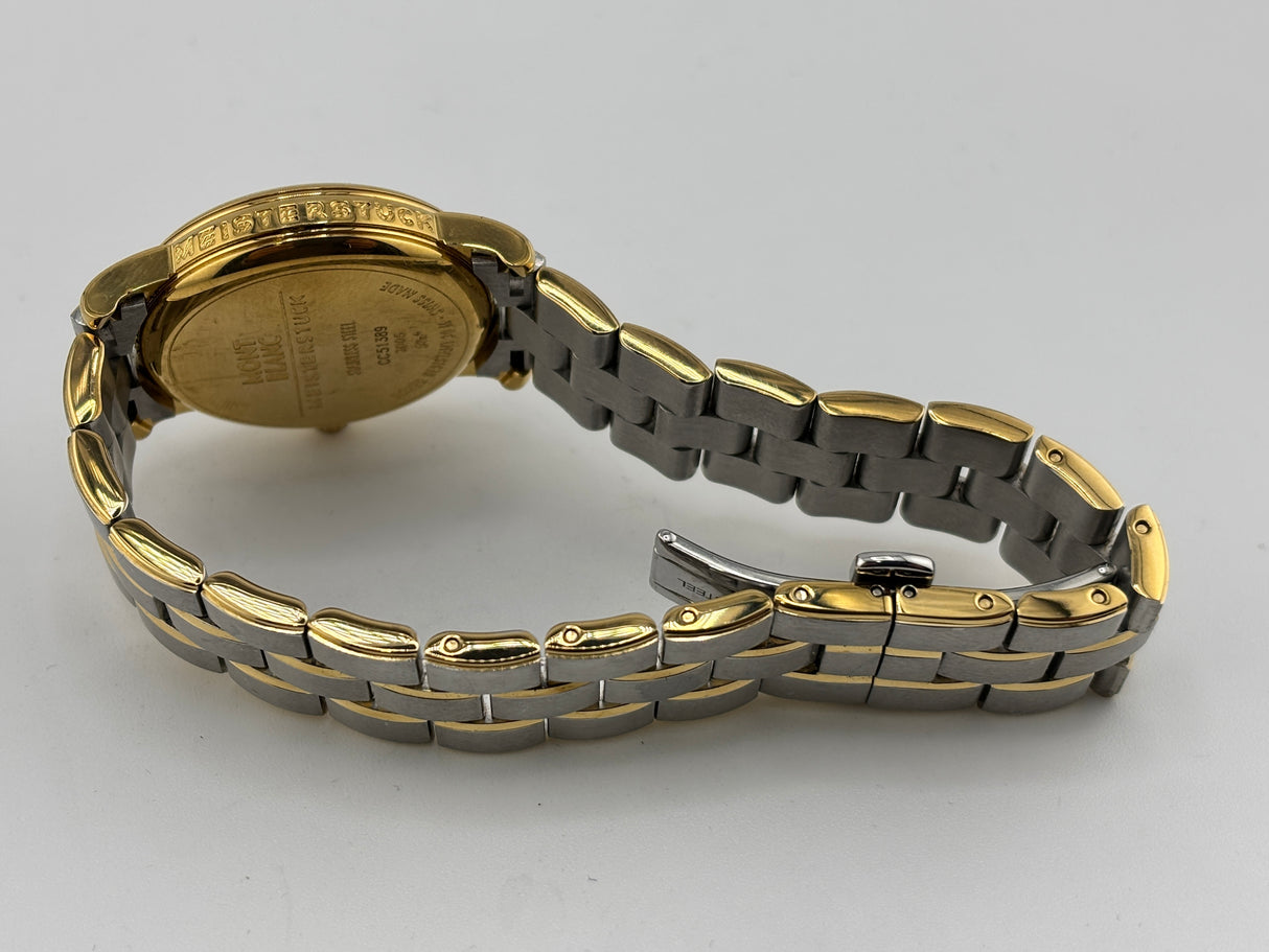 Montblanc Watch Star Collection 2 tones steel and gold plated  31 mm circa 1999