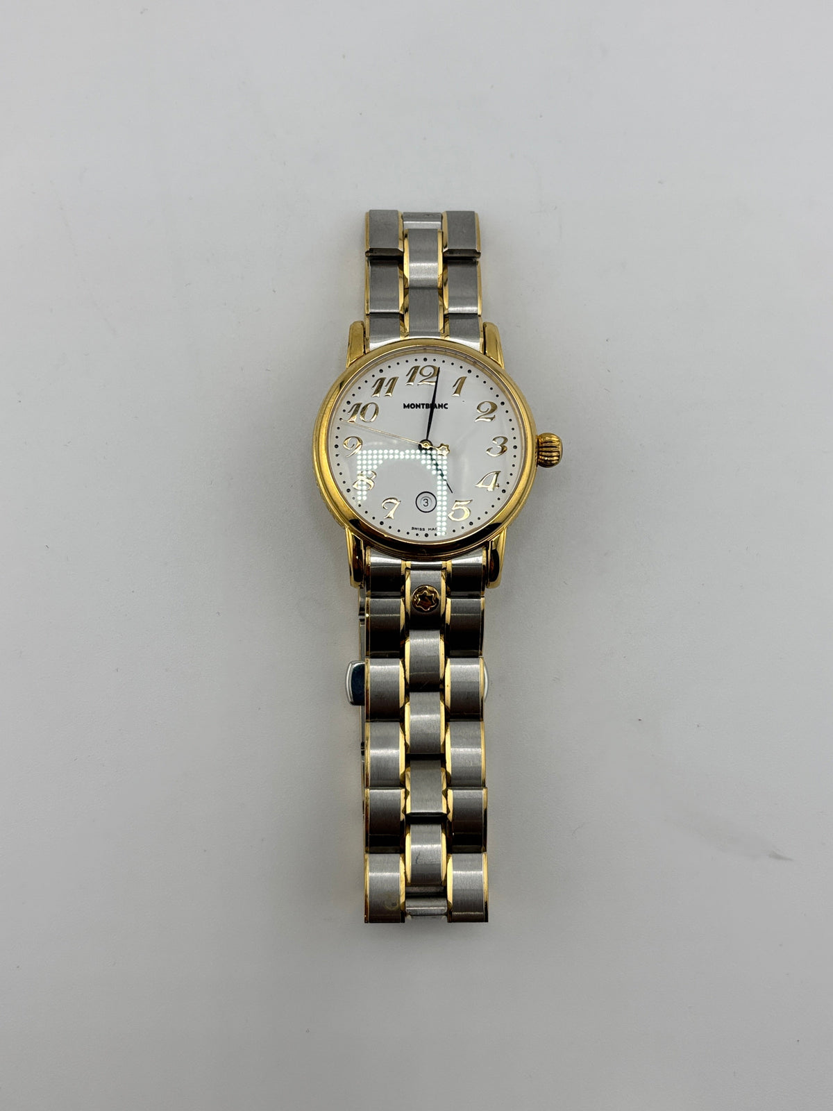 Montblanc Watch Star Collection 2 tones steel and gold plated  31 mm circa 1999
