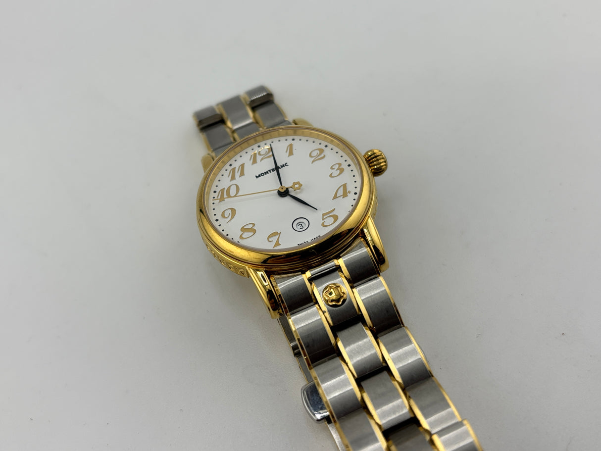 Montblanc Watch Star Collection 2 tones steel and gold plated  31 mm circa 1999