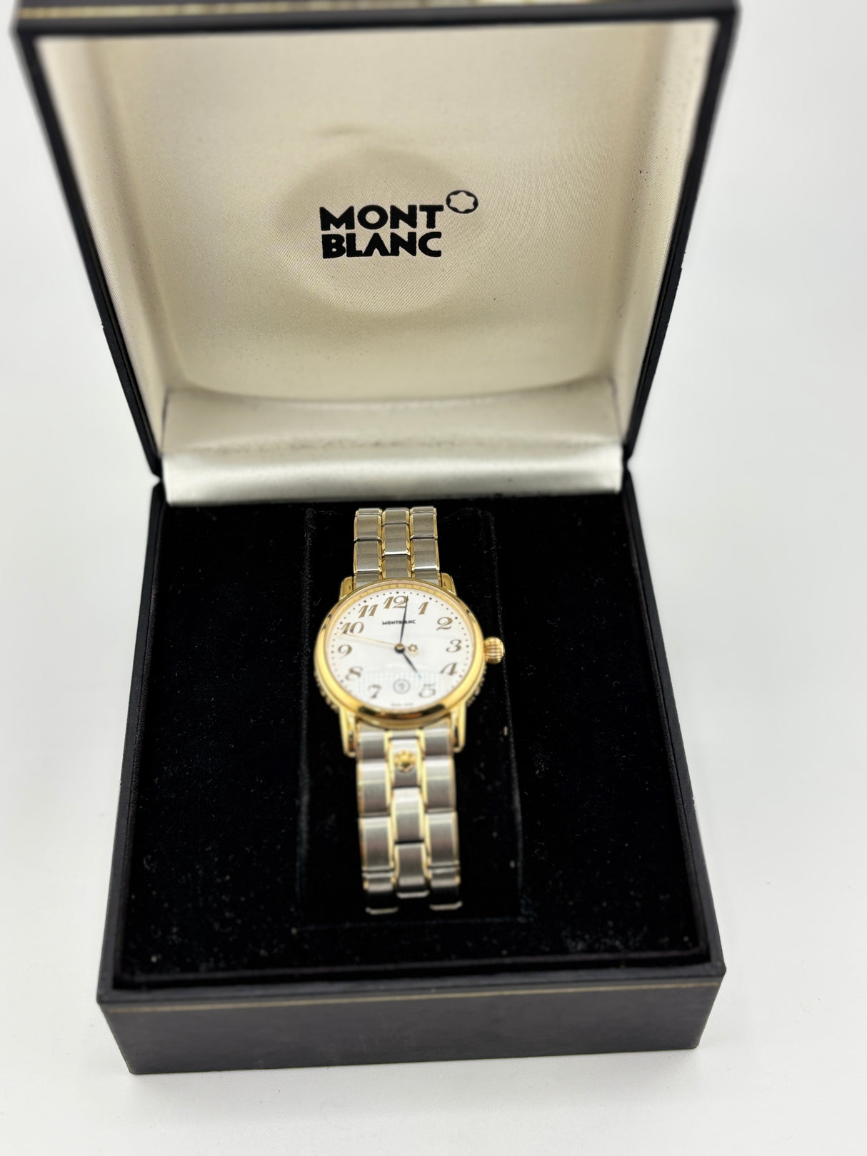 Montblanc Watch Star Collection 2 tones steel and gold plated  31 mm circa 1999