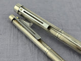 Sheaffer Targa Set full sterling silver 925 - Fountain Pen and Ball Pen