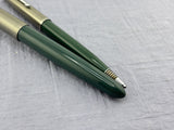 Parker 51 Set Grey Steel  Cap Aerometric -  Fountain Pen and pencil