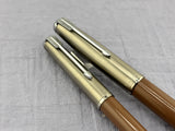 Parker 51 Set Cocoa Cap Aerometric -  Fountain Pen and pencil