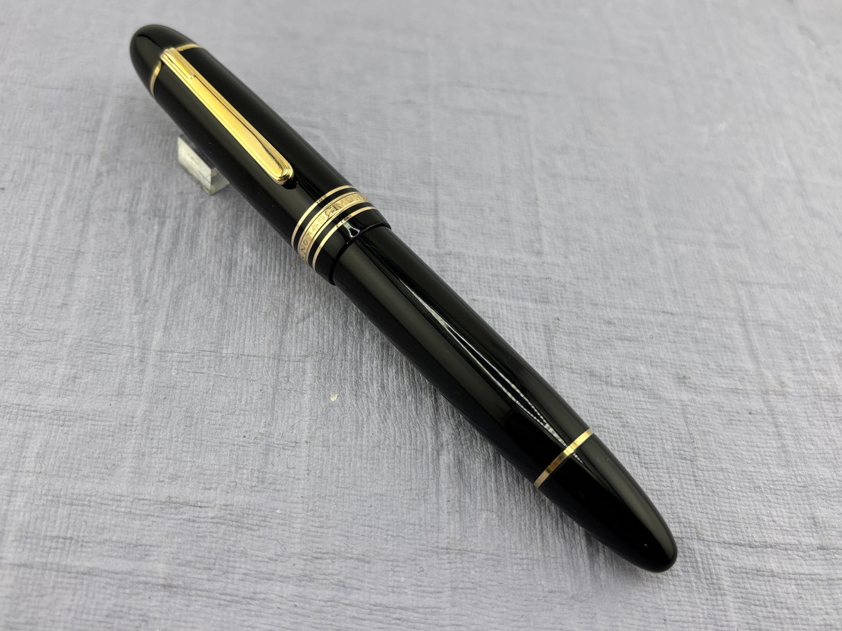 Montblanc Superb 149 circa 1975 Excellent Medium Architect nib 18K750 gold