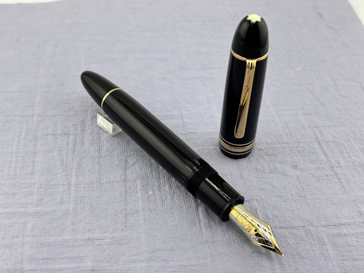 Montblanc Superb 149 circa 1975 Excellent Medium Architect nib 18K750 gold