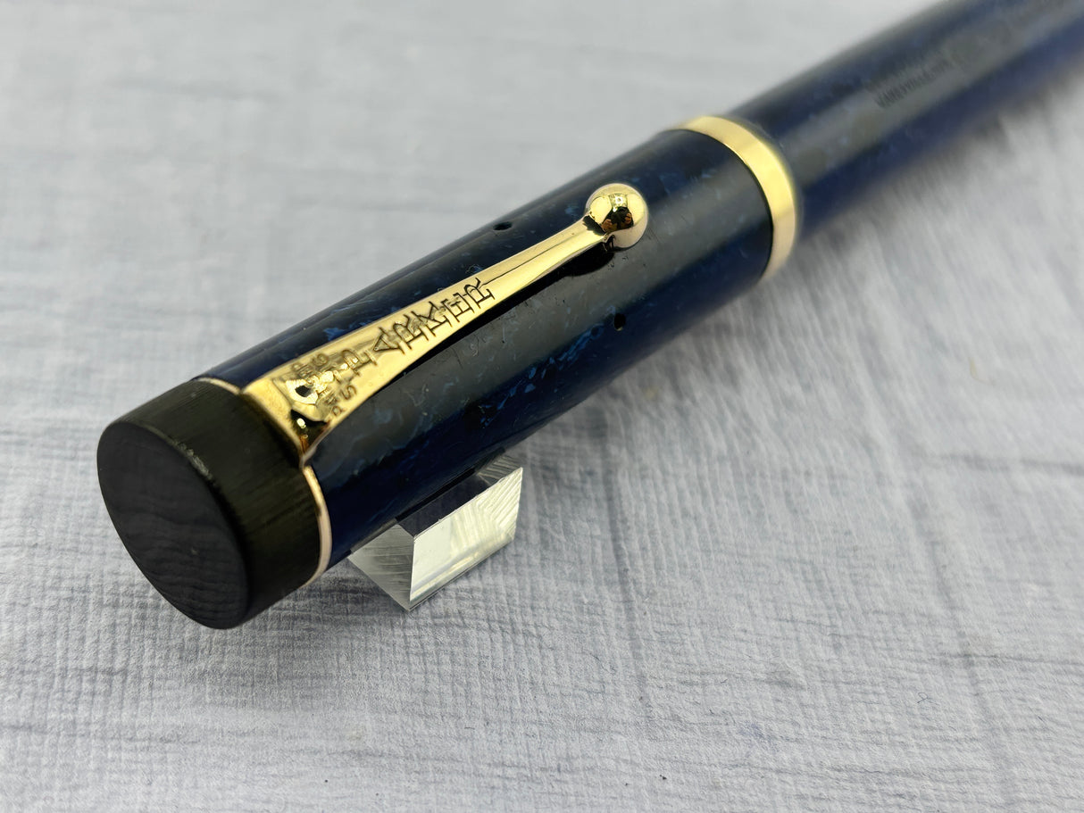 Parker Duofold Senior Blue Lapis Fountain Pen