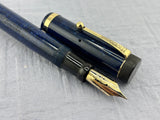 Parker Duofold Senior Blue Lapis Fountain Pen