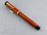 Parker Duofold Senior Big Red Orange Fountain Pen
