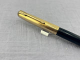 Parker 51 Navy Blue Gold Cap  Fountain Pen