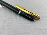 Parker 51 Navy Blue Gold Cap  Fountain Pen