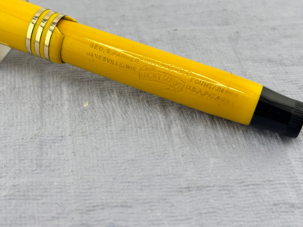 Parker Duofold Juniorette  Mandarin  Fountain Pen