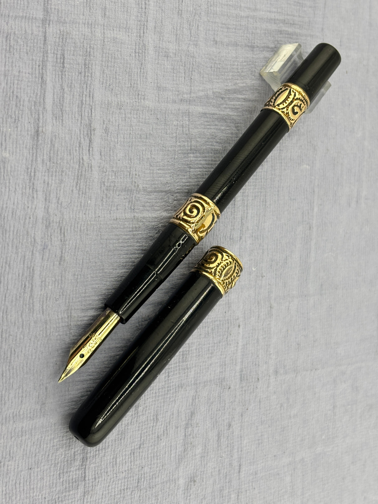No Name Black hard rubber pen Eyedropper  - Fountain Pen
