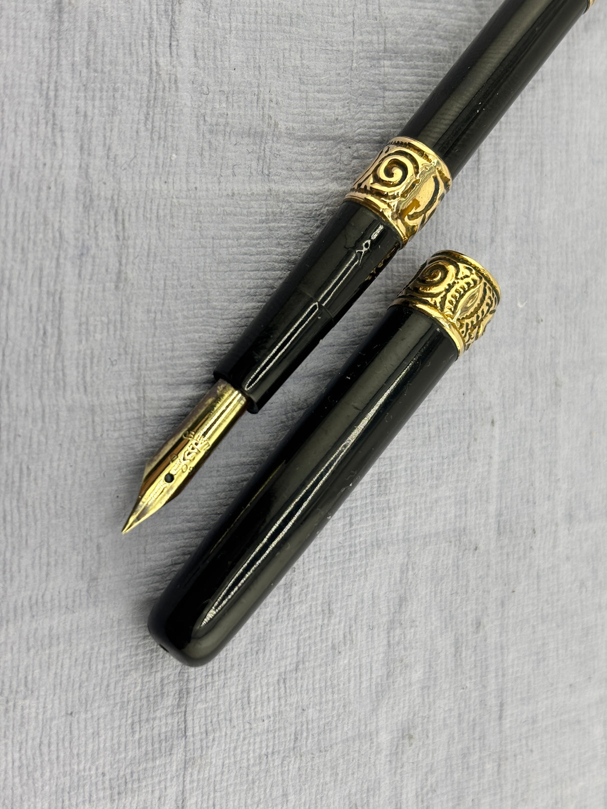 No Name Black hard rubber pen Eyedropper  - Fountain Pen