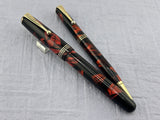 Parker Deluxe Challenger Set Burgundy   - Fountain Pen and pencil