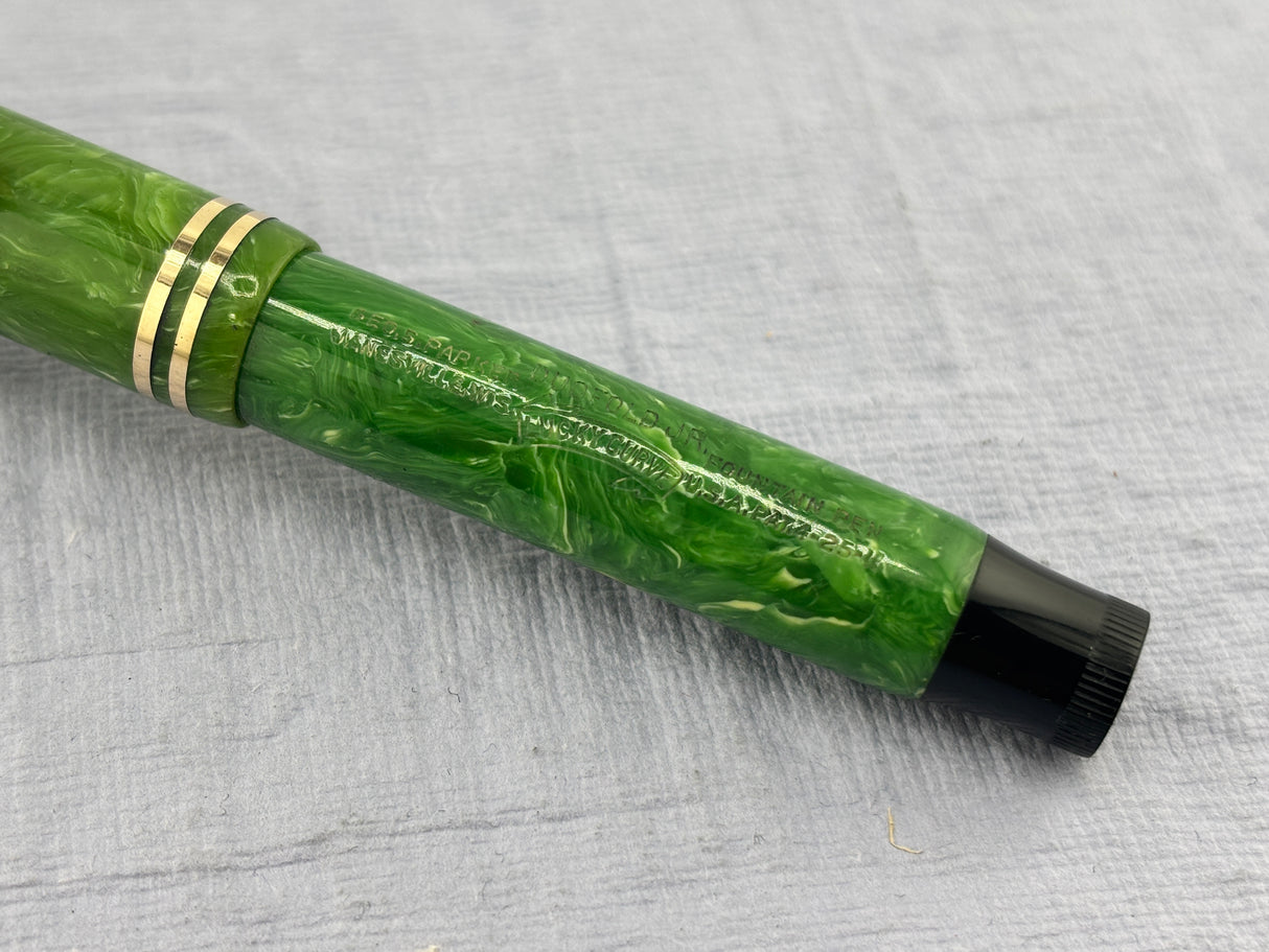 Parker Duofold Junior Green Jade  - Fountain Pen