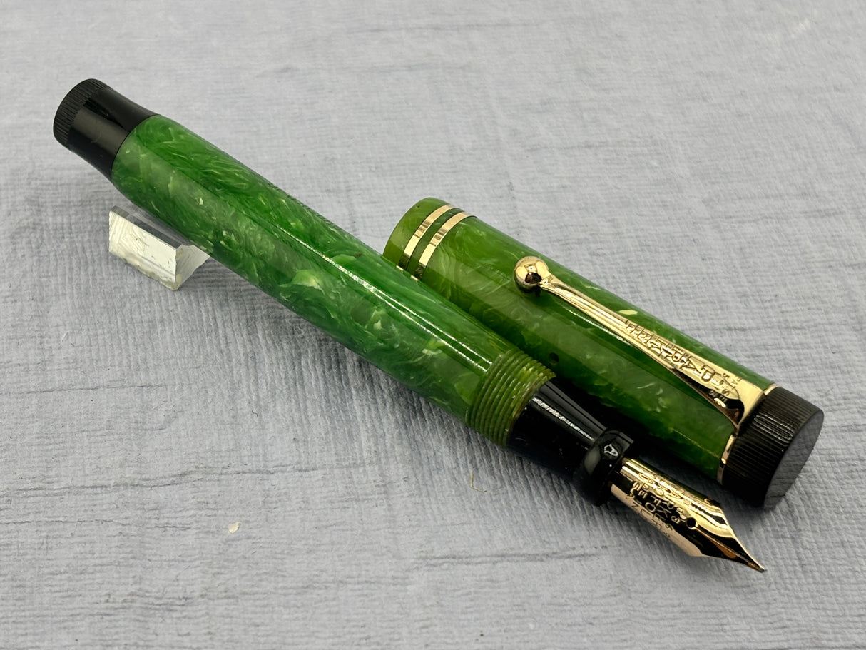 Parker Duofold Junior Green Jade  - Fountain Pen