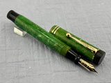 Parker Duofold Junior Green Jade  - Fountain Pen