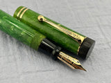 Parker Duofold Junior Green Jade  - Fountain Pen