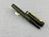 No name beautiful color Green Celluloid maybe French  - Fountain Pen