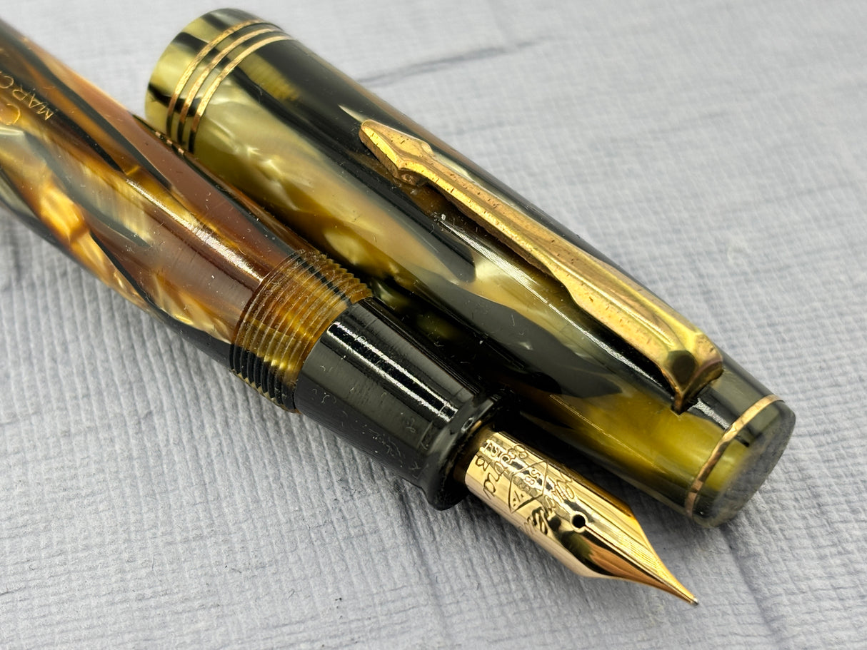 Columbus Extra 28 Celluloid Made in Italy - Fountain Pen