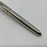 Parker 51 Stainless Steel - Aerometric filling system - RARE RARE triple BBB STUB  !!!