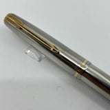 Parker 51 Stainless Steel - Aerometric filling system - RARE RARE triple BBB STUB  !!!