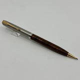 Parker 51 Pencil Diamond Clip  Brown Ebonite ripple Custom by Howard Levy Bexley in 1990