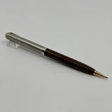 Parker 51 Pencil Diamond Clip  Brown Ebonite ripple Custom by Howard Levy Bexley in 1990