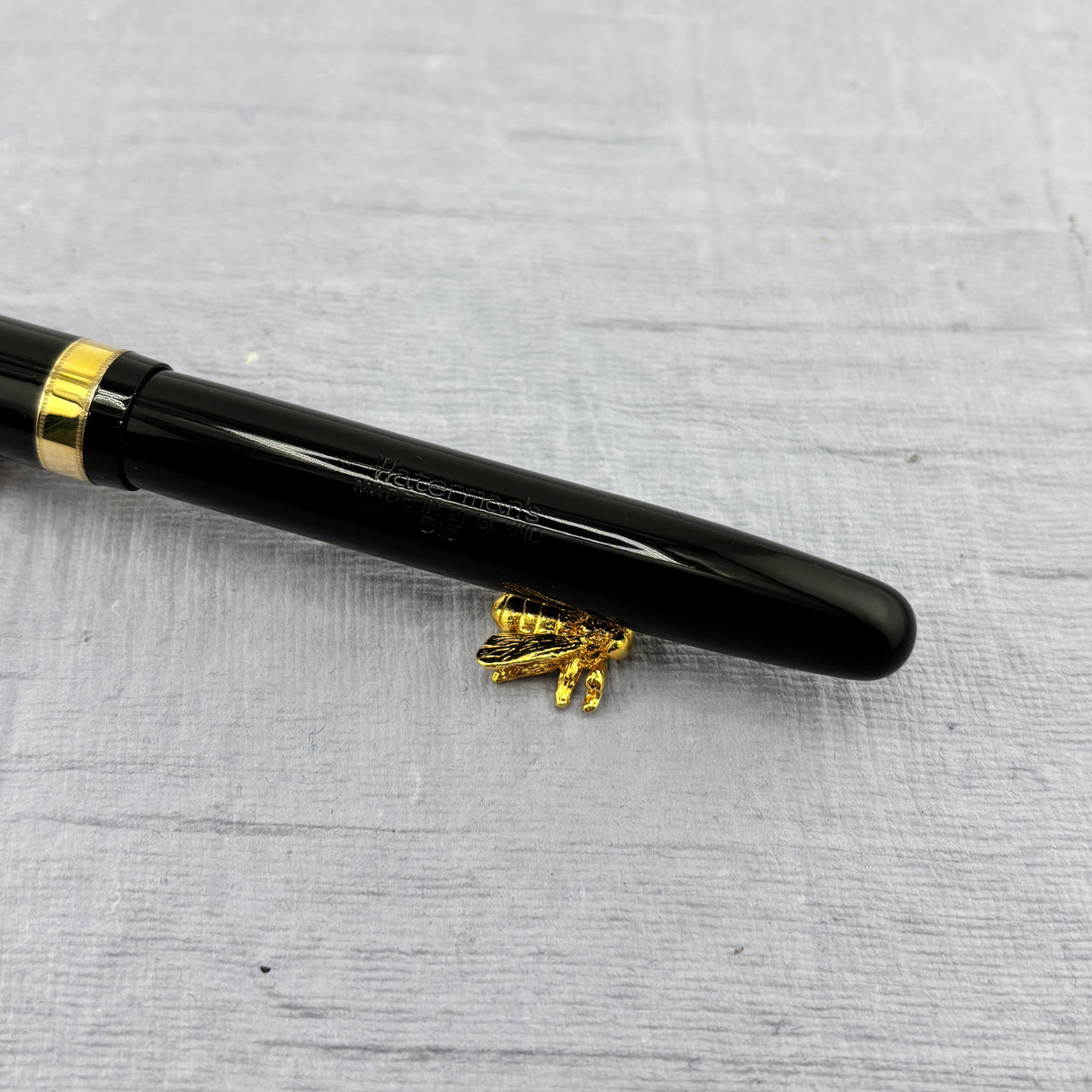 Waterman Black  Emblem  Fountain Pen