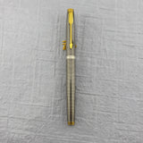 Parker 75 Sterling silver .925 CROSS HATCH "Cisele"  Fountain Pen