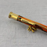 Conklin Black & Orange SET  "Halloween"  - Flexible Conklin Toledo nib  - Fountain Pen and Pencil