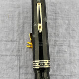 Wahl Eversharp Doric - Grey Burma Short Size - FLEX NIB 14K   - Fountain Pen