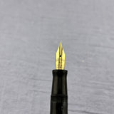 Wahl Eversharp Doric - Grey Burma Short Size - FLEX NIB 14K   - Fountain Pen